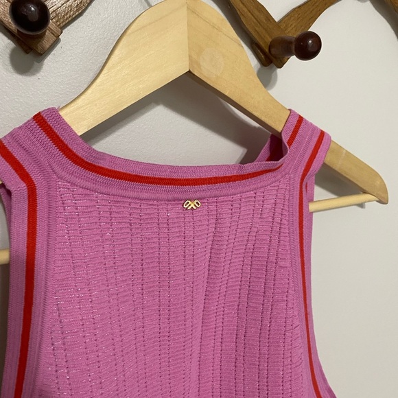 PQ Swim Pink Mini Dress with Red Accents - Picture 4 of 7